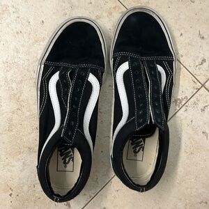 Vans black women’s sneaker size 8.5